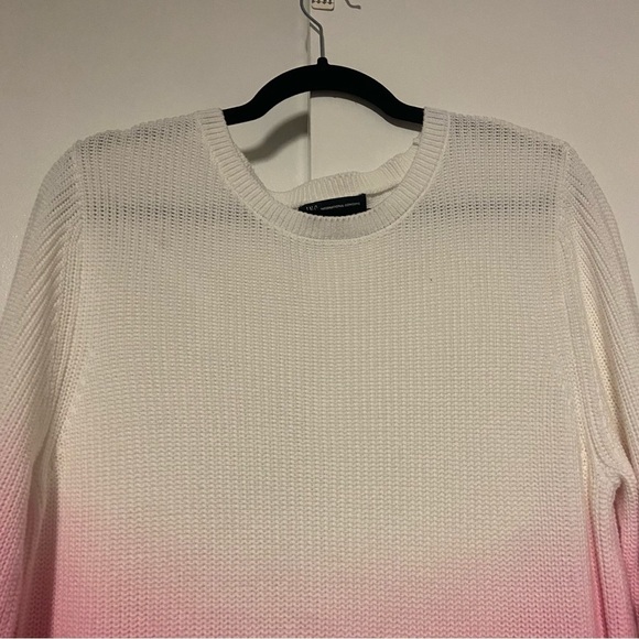 I-N-C Womens Ombre Pullover Cotton Ribbed Sweater Size XXL - Picture 3 of 7